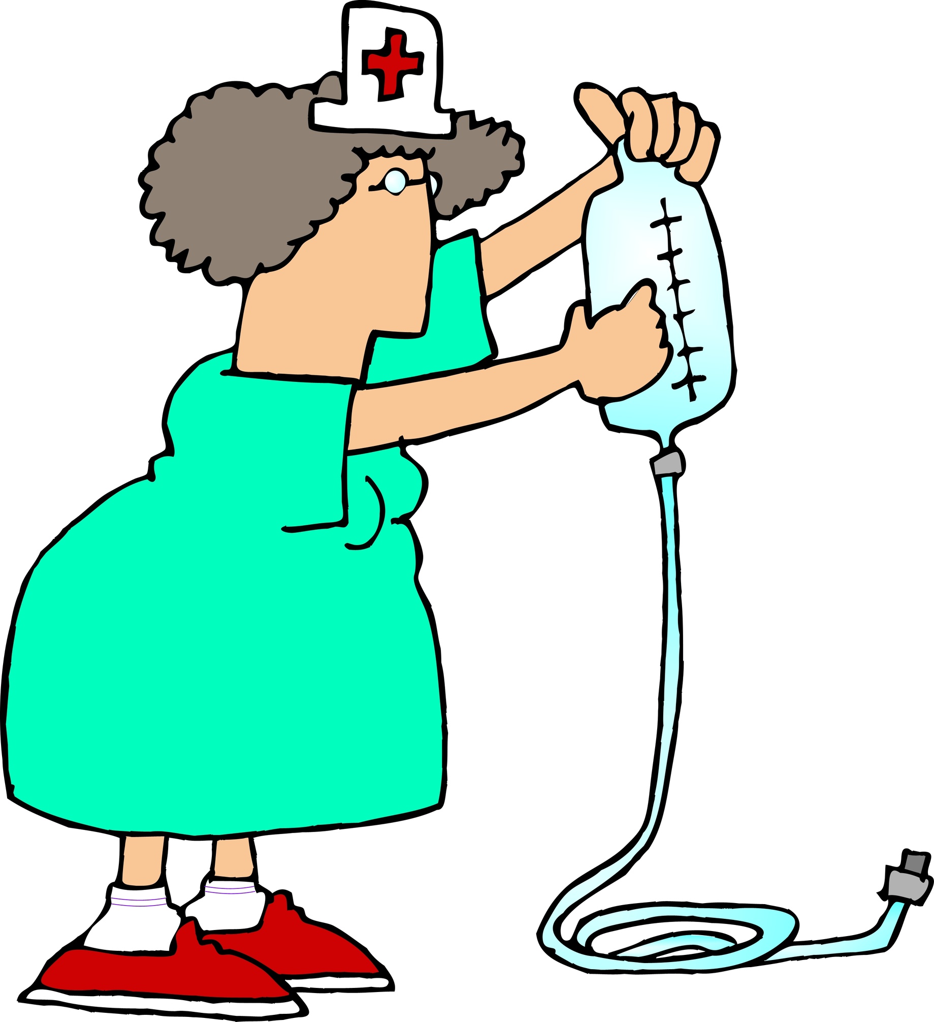 free cartoon clipart of nurses - photo #38